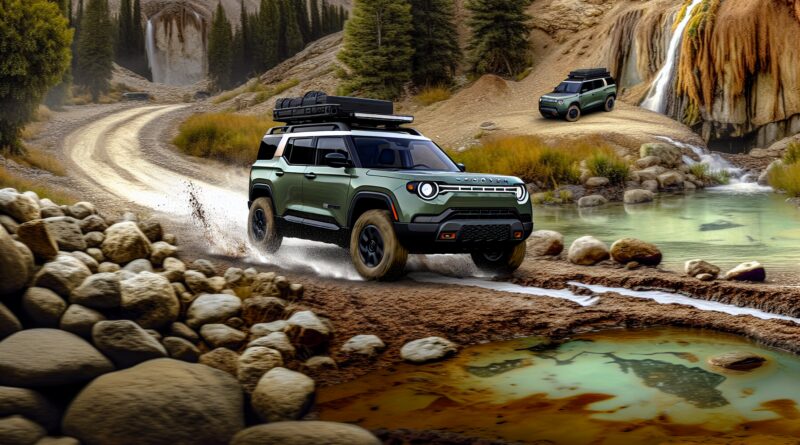 SUV électriques Scout Motors avec générateur à essence intégré. Découvrez les nouvelles variantes Scout Traveler et Terra. Performances tout-terrain et sur route. Réservez dès maintenant!